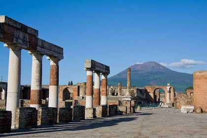 Pompeii: Privat tur med henting på hotellet og inngangsbillett