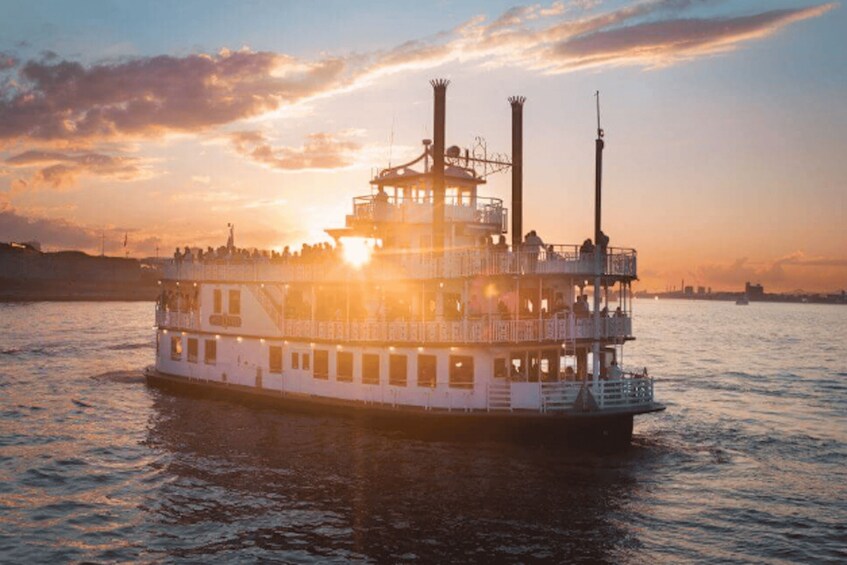Picture 2 for Activity Boston Harbor: Full Moon Cruise with Champagne Option