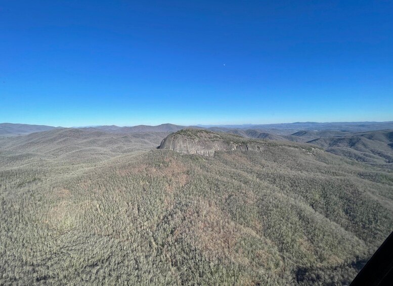 Picture 3 for Activity Asheville: Looking Glass Rock Helicopter Tour