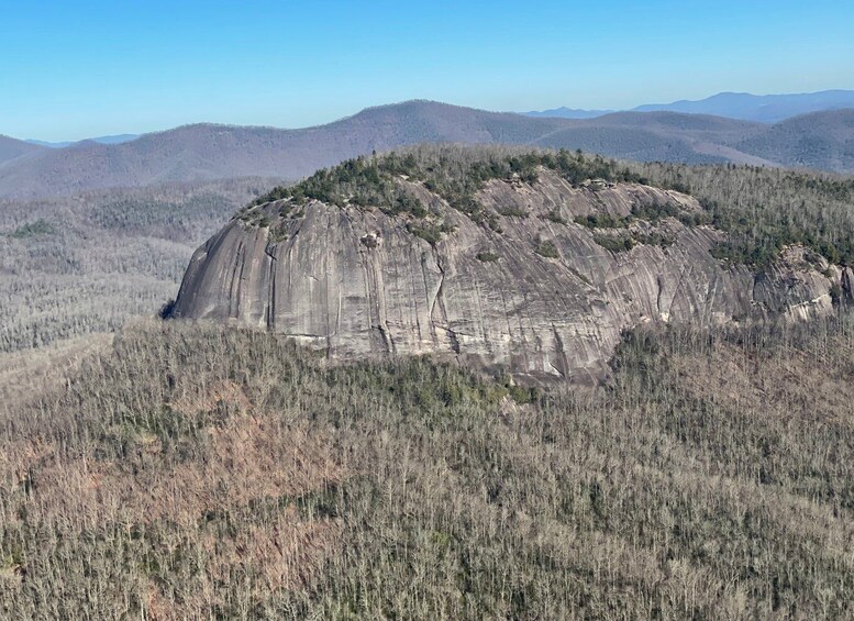Picture 2 for Activity Asheville: Looking Glass Rock Helicopter Tour