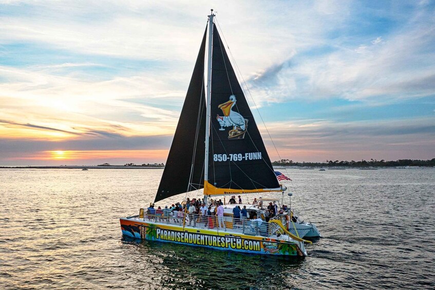 Picture 2 for Activity Panama City Beach: Sunset Sail on the Privateer Catamaran