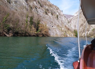 De Sofia: excursion d'une journée à Skopje et au canyon Matka