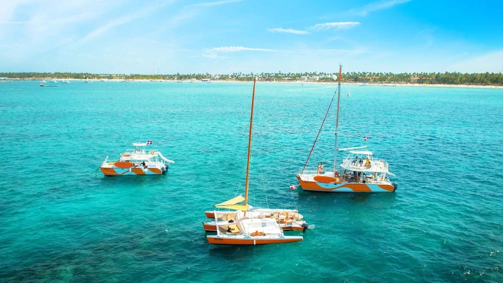 Picture 3 for Activity Punta Cana: Catamaran Tour with Hotel Pickup and Drop-Off