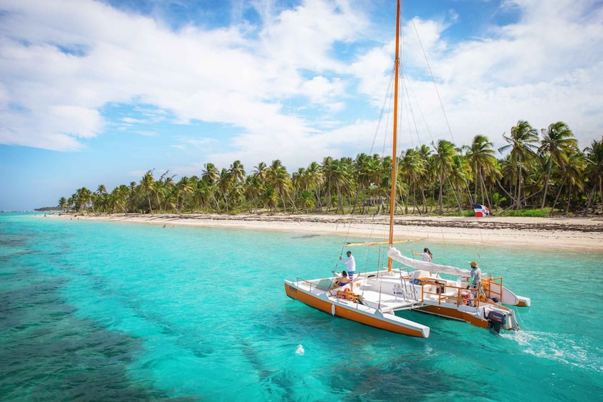 Picture 1 for Activity Punta Cana: Catamaran Tour with Hotel Pickup and Drop-Off