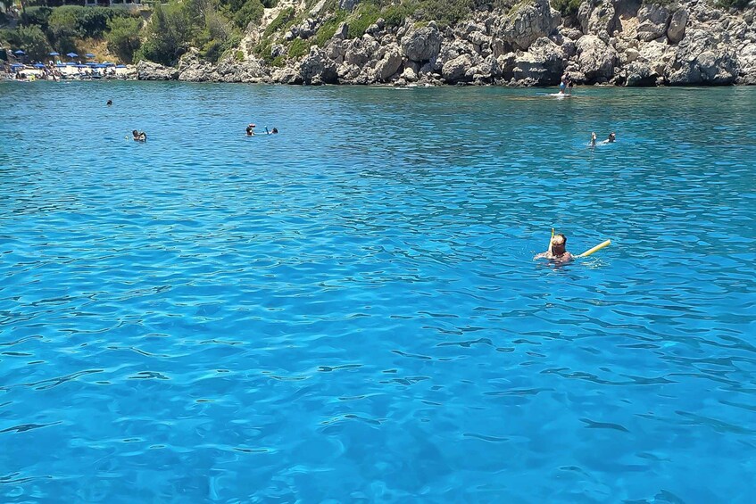 Picture 4 for Activity Rhodes Town: Anthony Quinn, Kalithea & Afandou Boat Cruise