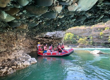 From Tirana: Vjosa River Rafting and Hiking 2-Day Trip