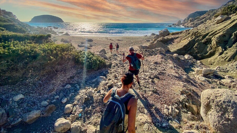 Monolithos: Small Group Hike and Sunset at Monolithos Castle