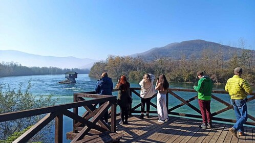 Västerut från Belgrad: Woodentown, Šargan 8-tåg & Drina River