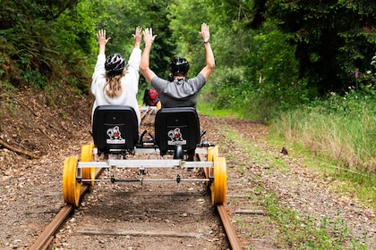 Mendocino County: Railbiking Tour entlang des Noyo River