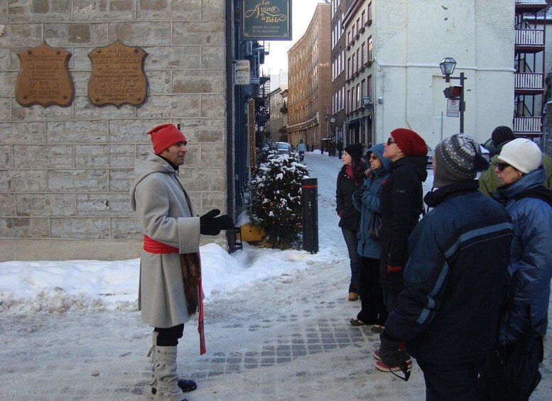 Picture 3 for Activity Quebec: Old City Guided Walking Tour in Winter