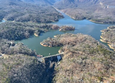 Asheville : Hélicoptère de Chimney Rock excursion