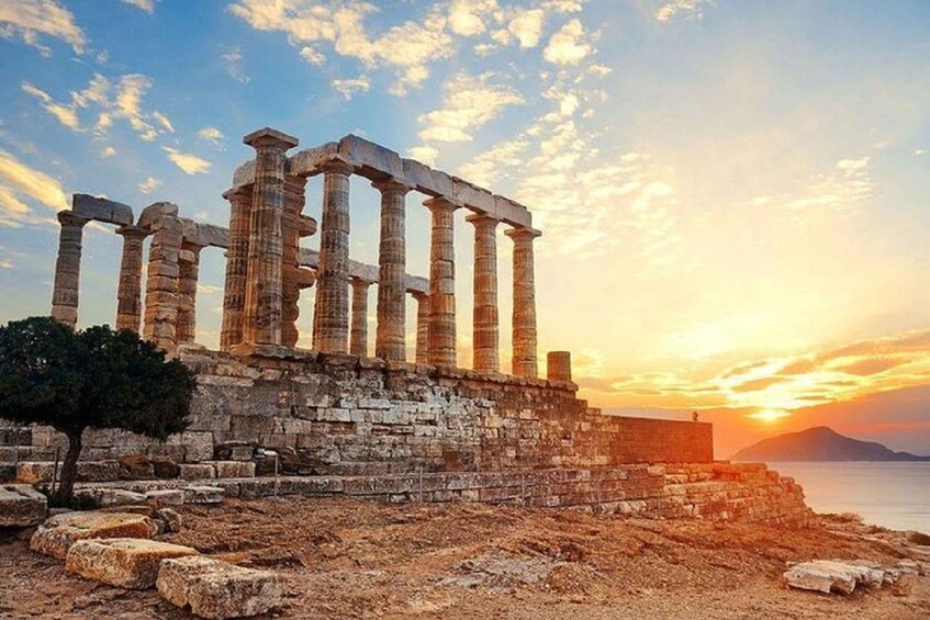 Picture 6 for Activity From Athens: Cape Sounion Private Day Trip at Sunset