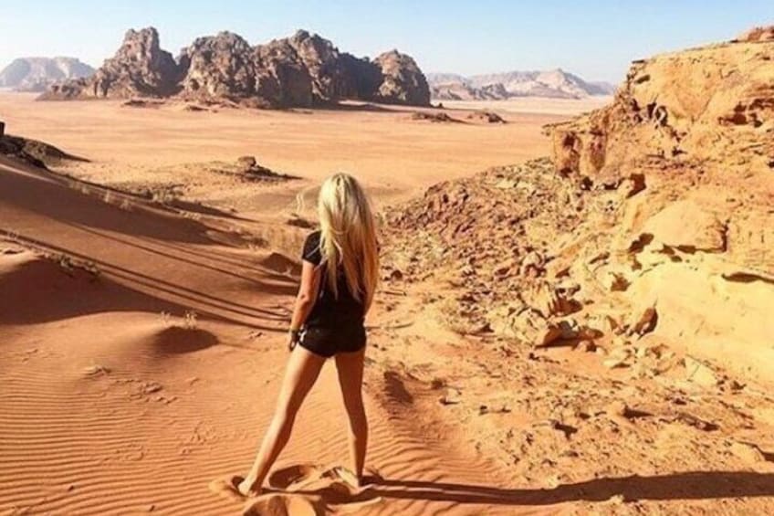 Petra and Wadi Rum Full-Day Private Guided Tour from Amman or Airport