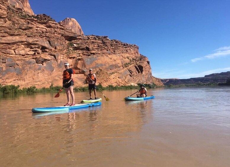 Picture 1 for Activity Moab: Colorado River 3.5-Hour Stand-Up Paddleboard Tour