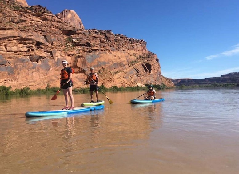 Picture 1 for Activity Moab: Colorado River 3.5-Hour Stand-Up Paddleboard Tour