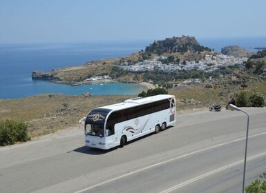 Rhodes Town : Excursion d'une journée à Lindos en bus