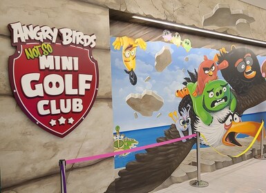 Amerikkalainen unelma: Angry Birds Mini Golf -lippu