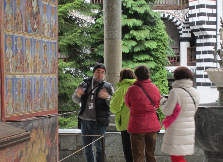 Picture 9 for Activity From Sofia: Rila Monastery UNESCO Site & Outdoor Mineral Spa