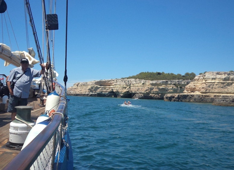 Picture 1 for Activity Vilamoura: Full-Day Algarve Cruise with BBQ Lunch on Beach