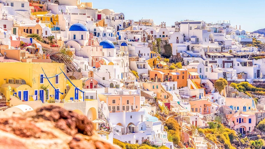Santorini: Top Sights Day Trip, Wine Tasting, & Oia Sunset