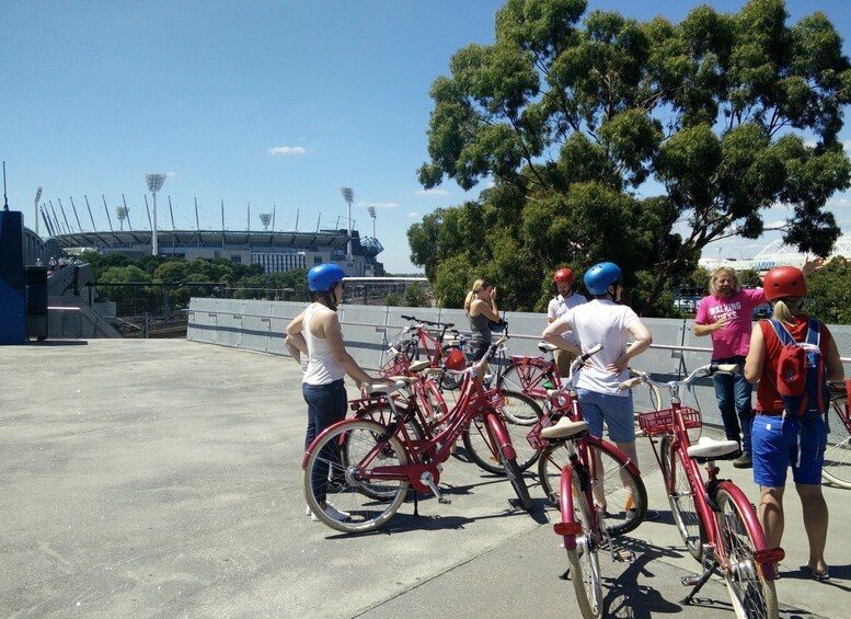 Picture 5 for Activity Melbourne: Guided City Bike Tour with Gear and Lunch Stop