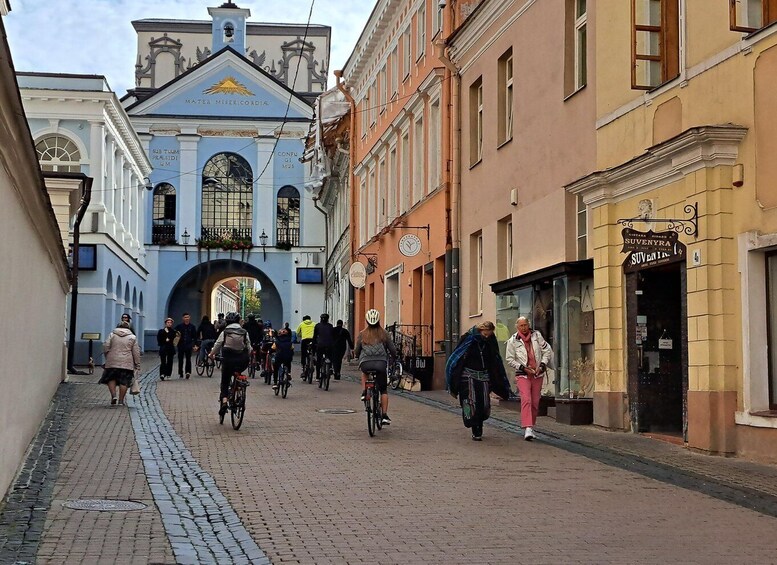 Picture 3 for Activity Vilnius: Private City Bike Tour of Vilnius Highlights