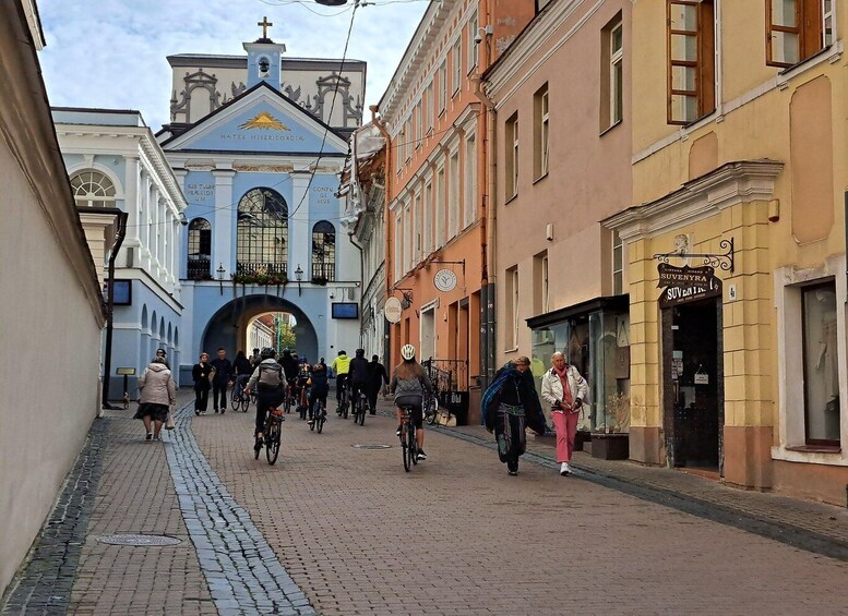 Picture 3 for Activity Vilnius: Private City Bike Tour of Vilnius Highlights