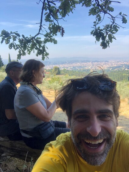 Picture 1 for Activity Florence: Local Hiking Tour with Wine and Lunch