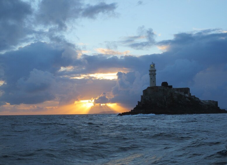 Baltimore Harbor: Sunset Cruise to Fastnet Rock Lighthouse