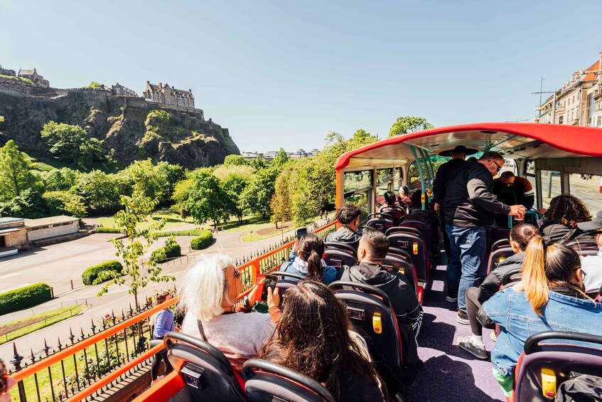 Picture 1 for Activity Edinburgh: Hop-On Hop-Off City or Britannia Bus Tour