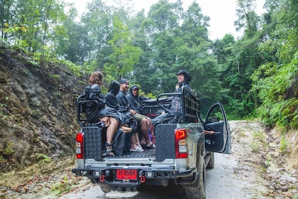 Khao Lak : Excursion d'une journée en jeep hors route dans la jungle avec d...