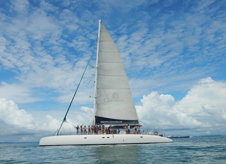 Picture 2 for Activity Panama City: All-Inclusive Catamaran Cruise to Taboga Island