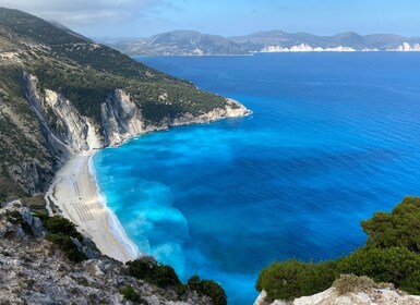 Kefalonia: Biltur til Myrtos Beach, Assos og Fiskardo