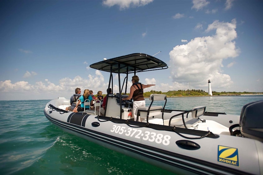 Picture 2 for Activity Miami: Biscayne Bay Small-Group Sightseeing Boat Tour