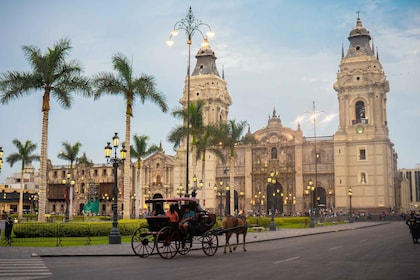 Lima : visite de la ville en petit groupe avec Pisco Sour et Catacombes