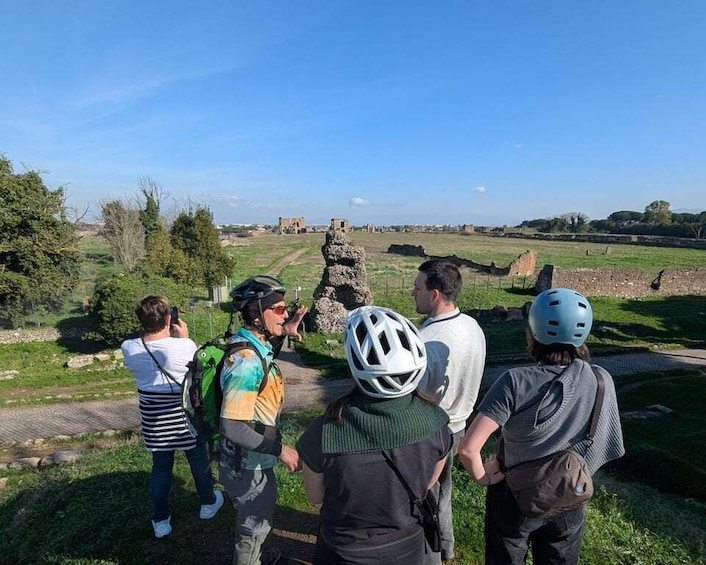 Picture 3 for Activity Rome: Appian Way, Aqueducts & Catacombs: Safe E-Bike Tour