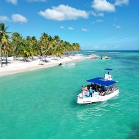 Saona Island: Dagstur med Virgin Beaches Cruise i liten gruppe