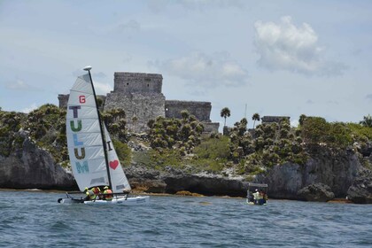 Tulum: Private Snorkel and Sailing Experience