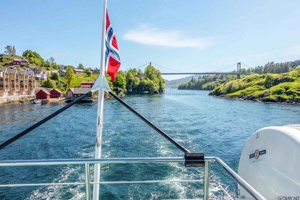 From Bergen: Sightseeing Fjord Cruise to Alversund Strait