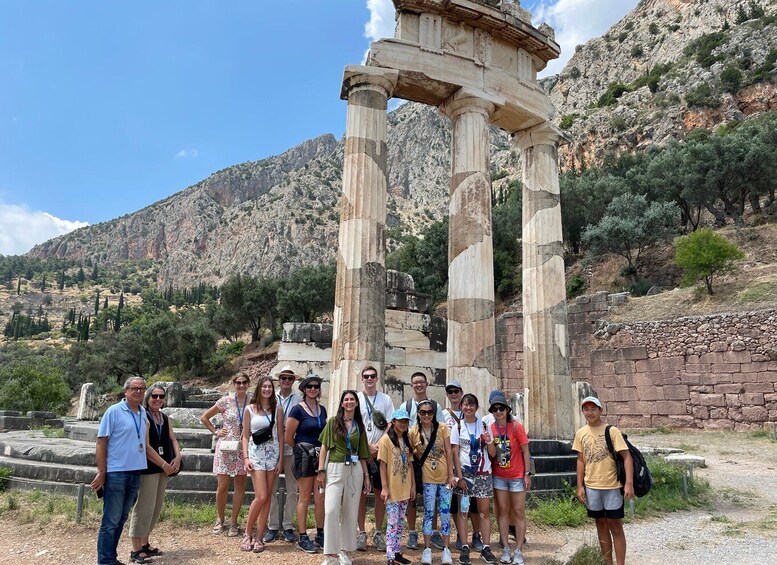 Picture 5 for Activity Athens: Delphi, Delphi Museum & Arachova Day Trip with Guide