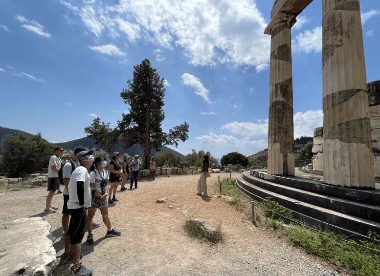 Picture 6 for Activity Athens: Delphi, Delphi Museum & Arachova Day Trip with Guide