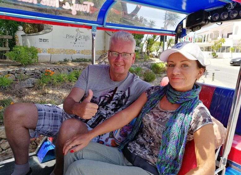 Picture 9 for Activity Albufeira: Private Sightseeing Tuk-Tuk Tour with Pickup