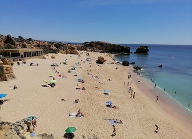 Albufeira: recorrido turístico privado en tuk-tuk con recogida