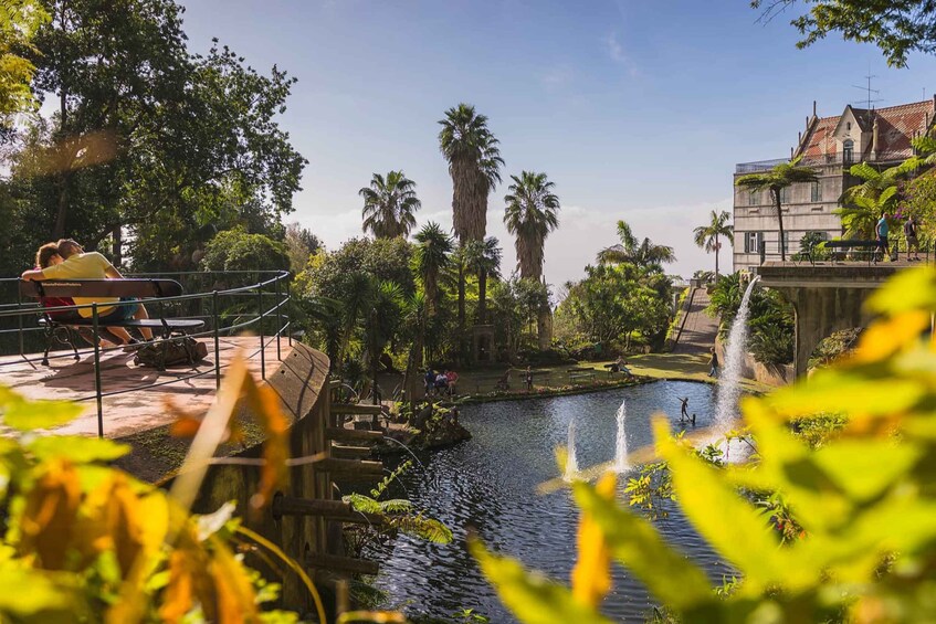 Picture 1 for Activity Funchal: Monte Tropical Garden & Toboggan Ride by Tuk Tuk