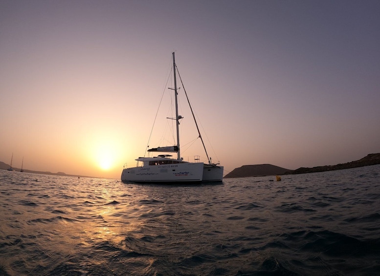 Picture 7 for Activity Fuerteventura: Sunset Catamaran Trip to Lobos Island