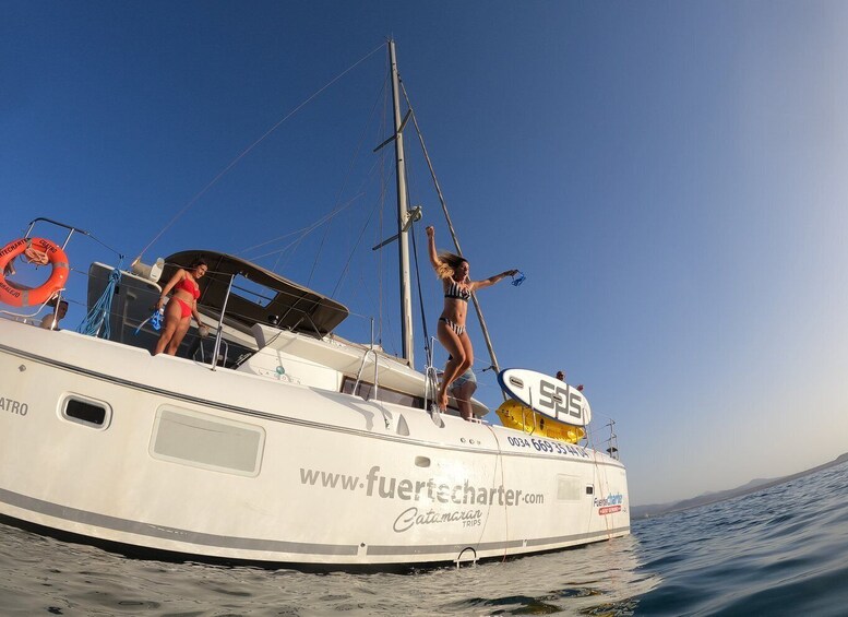 Picture 1 for Activity Fuerteventura: Sunset Catamaran Trip to Lobos Island