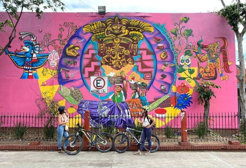 Picture 1 for Activity Oaxaca: Street Art Bike Tour