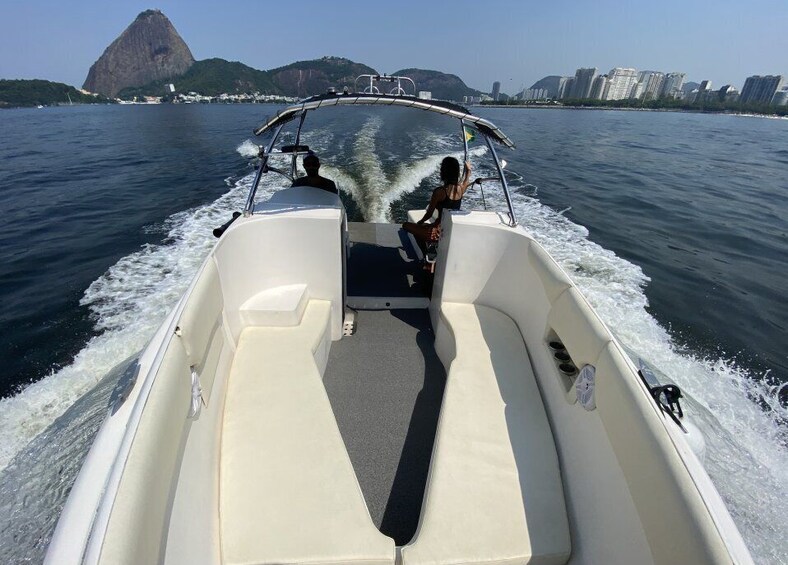 Picture 2 for Activity Rio de Janeiro: Private Speedboat Trip with Barbecue