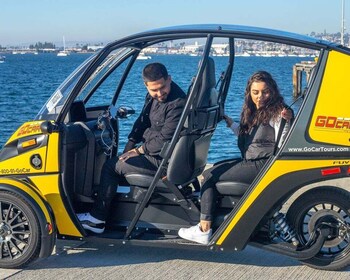 Coronado: privétour met elektrische open auto met gps-gids