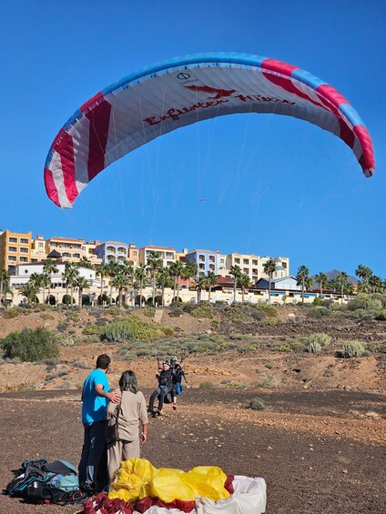 Picture 45 for Activity Tenerife: Paragliding with National Champion Paraglider